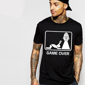 "GAME OVER" Marriage T-shirt